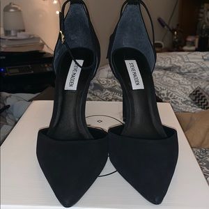 Roxanne Black Nubuck Steve Madden NEVER BEEN WORN